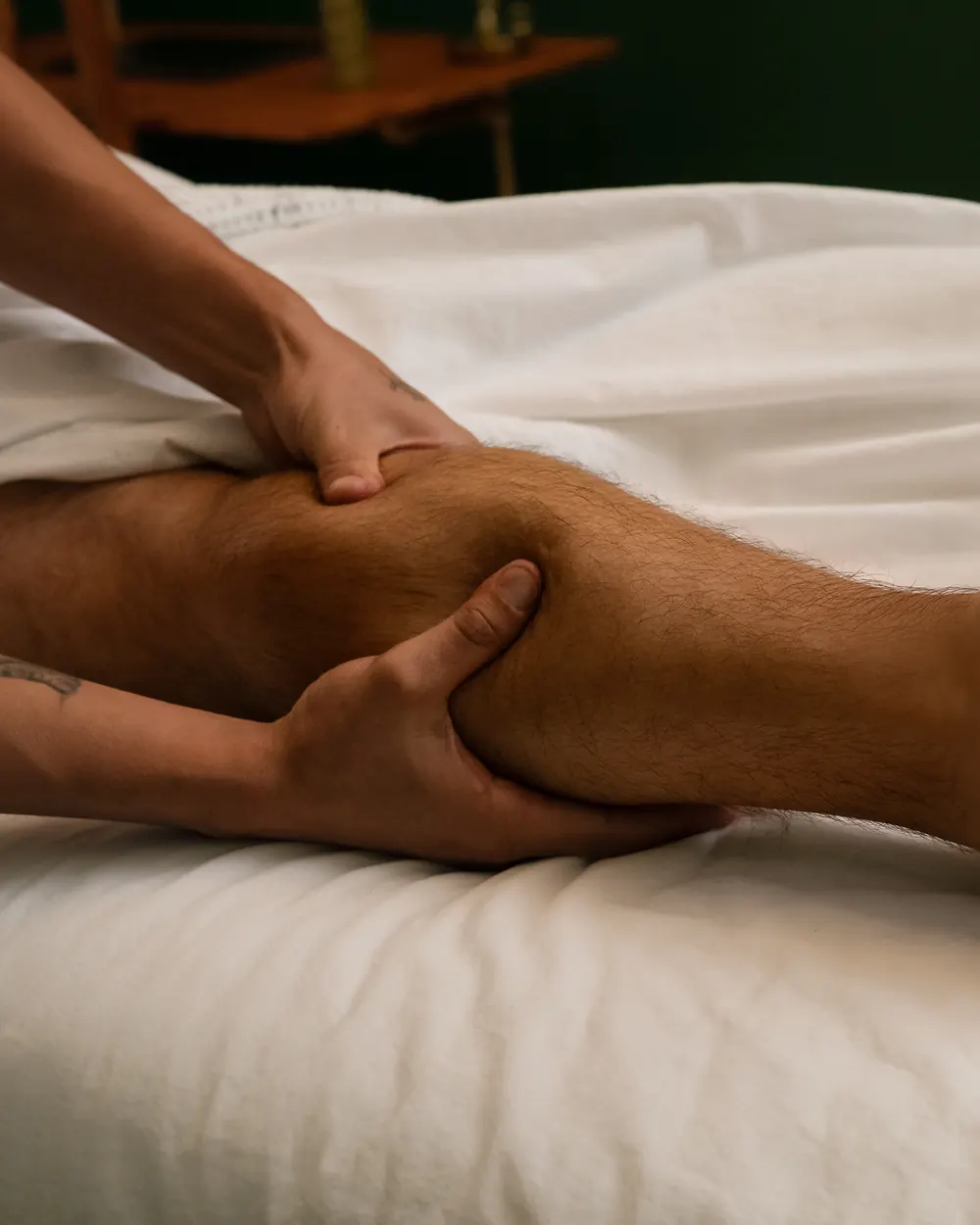 Travail de réhabilitation ciblé sur le mollet après blessure